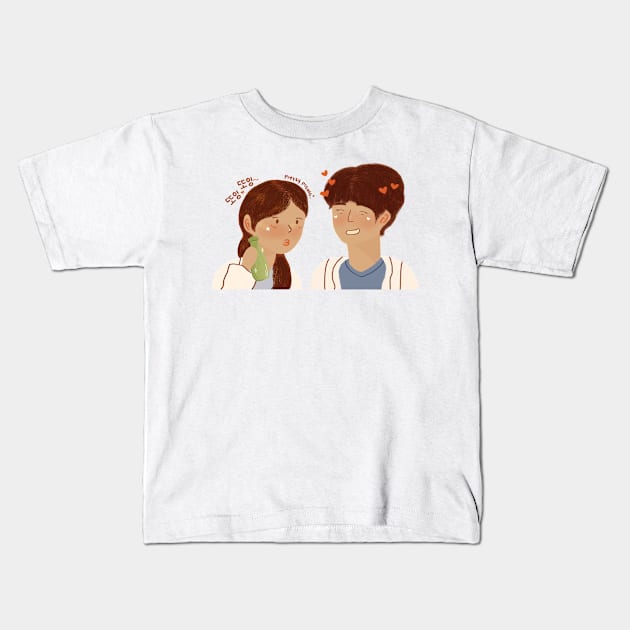 Cha Eunjae & Seo Woojin - Dr. Romantic KDrama Kids T-Shirt by aaalou